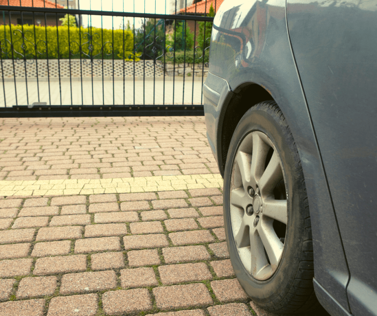 creative ways to block a driveway