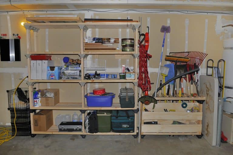 DIY Garden Tool Storage