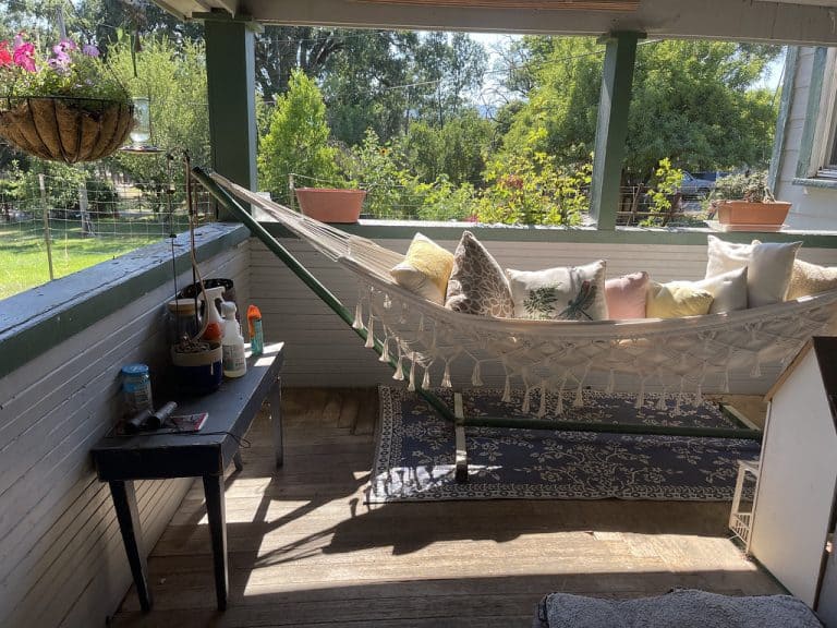 bohemian patio decor